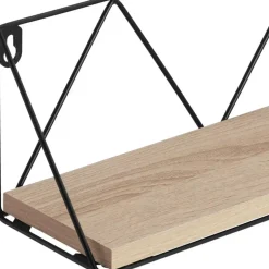 tectake 2 wandplanken Rockport, Industrieel Licht Hout, Eiken Sonoma New