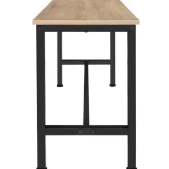 tectake 2 Zitbanken Fairfield, Industrieel Licht Hout, Eiken Sonoma Online