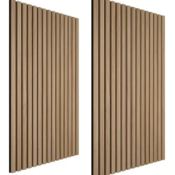 tectake Akoestische panelen Sonic Wall houtlook, Eiken Hot