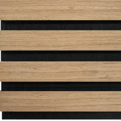 tectake Akoestische panelen Sonic Wall houtlook, Eiken Hot