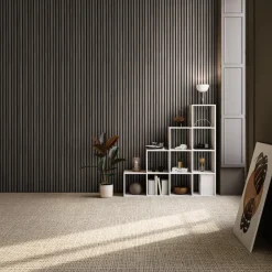 tectake Akoestische panelen Sonic Wall houtlook, Eiken Grijs Outlet