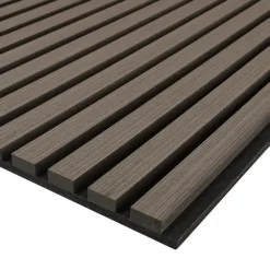 tectake Akoestische panelen Sonic Wall houtlook, Eiken Grijs Outlet