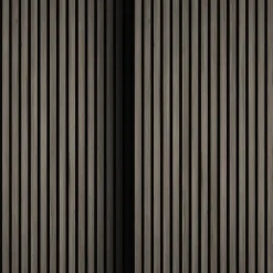 tectake Akoestische panelen Sonic Wall houtlook, Eiken Grijs Outlet