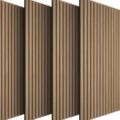 tectake Akoestische panelen Sonic Wall houtlook, Eiken Outlet