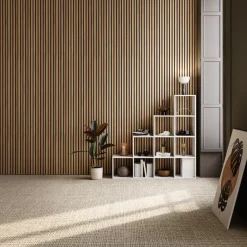 tectake Akoestische panelen Sonic Wall houtlook, Eiken Outlet