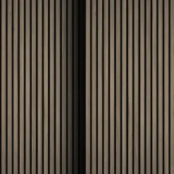 tectake Akoestische panelen Sonic Wall houtlook, Donker Eiken New