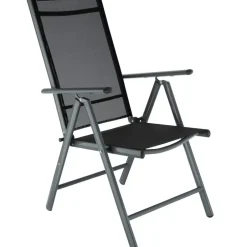 tectake Aluminium tuinset 8+1 - Antraciet Outlet