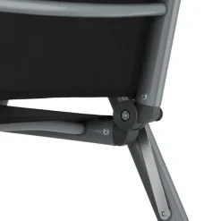 tectake Aluminium tuinstoelen inklapbaar, Antraciet New