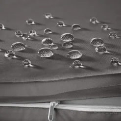 tectake Aluminium wicker bistroset Hamburg, Grijs New