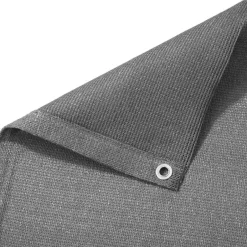 tectake Balkon privacyscherm met metaalversterkte ogen, variant 2, Grijs New