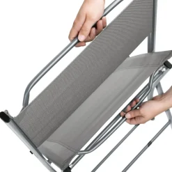 tectake Balkonset Düsseldorf 2+1, Grijs Sale