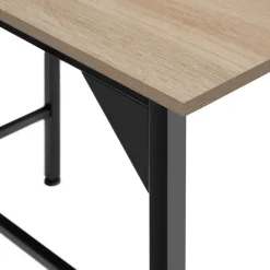 tectake Bartafelset Edinburgh 4+1, Industrieel Licht Hout, Eiken Sonoma Clearance