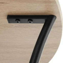 tectake Bijzettafel Saint Louis, Industrieel Licht Hout, Eiken Sonoma Discount