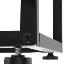 tectake Bijzettafel Wigan 55x36,5x60cm, Industrieel Hout Donker, Rustiek Clearance