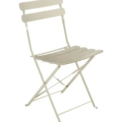 tectake Bistrotafel set Frieda, inklapbaar voor 2 personen, Crème Online