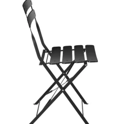 tectake Bistrotafel set Frieda, inklapbaar voor 2 personen, Zwart Best