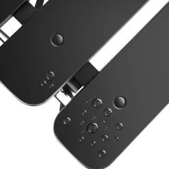 tectake Bistrotafel set Frieda, inklapbaar voor 2 personen, Zwart Best