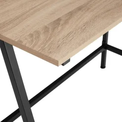 tectake Bureau Newton 100x50x77cm, Industrieel Licht Hout, Eiken Sonoma Hot