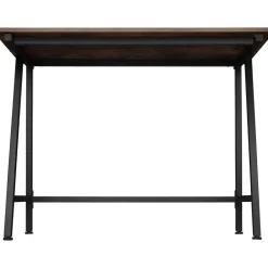 tectake Bureau Newton 100x50x77cm, Industrieel Hout Donker, Rustiek Outlet