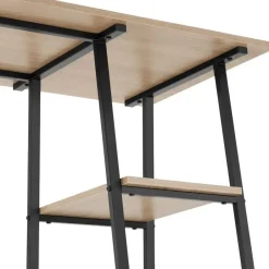 tectake Bureau Paisley 120x50x73,5cm, Industrieel Licht Hout, Eiken Sonoma Sale