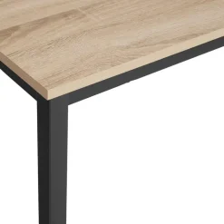 tectake Bureau Vanport 120x60x75,5cm, Industrieel Licht Hout, Eiken Sonoma Clearance