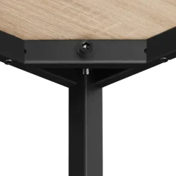 tectake Bureau Vanport 120x60x75,5cm, Industrieel Licht Hout, Eiken Sonoma Clearance