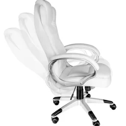 tectake Bureaustoel Zulu, Wit Discount