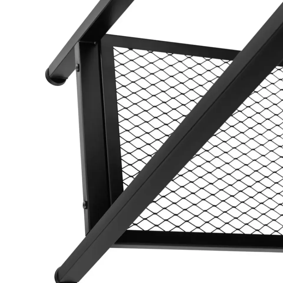 tectake Consoletafel Tralee 100x35x80,5cm, Industrieel Licht Hout, Eiken Sonoma