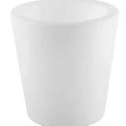 tectake Flessenkoeler Luminous Curve Cooler, LED, met afstandsbediening, Wit Hot