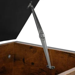 tectake Gestoffeerde zitkist Calico 81,5x41,5x50,5cm Hot