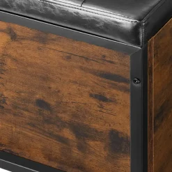 tectake Gestoffeerde zitkist Calico 81,5x41,5x50,5cm Hot