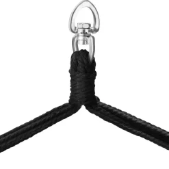 tectake Hangstoel Malika, boho-stijl, draagkracht 150kg, Beige Hot