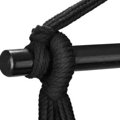 tectake Hangstoel Malika, boho-stijl, draagkracht 150kg, Beige Hot