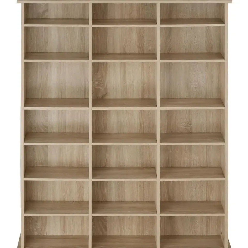 tectake Kast Stevie 105,5x19x136,5cm, Licht Hout, Eiken Sonoma Clearance