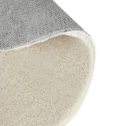 tectake ® Kortpolig vloerkleed Soft Zone Ø 120 cm - Beige