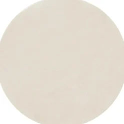 tectake ® Kortpolig vloerkleed Soft Zone Ø 120 cm - Crème Online