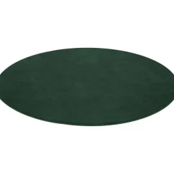 tectake ® Kortpolig vloerkleed Soft Zone Ø 120 cm - Groen Sale