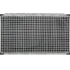 tectake Kussenbox Oslo met aluminium frame 145x82,5x79,5cm, Lichtgrijs