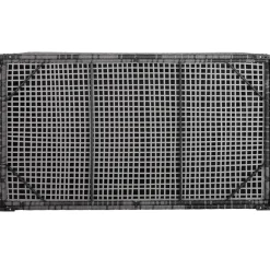 tectake Kussenbox Oslo met aluminium frame 145x82,5x79,5cm, Grijs Hot