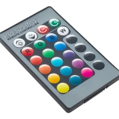 tectake LED-bloempot Luminous Courve Pot met afstandsbediening, Wit Online