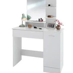tectake Makeup-tafel Zoe , Wit Sale