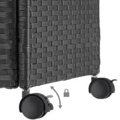 tectake Opbergbox Kuusamo met aluminium frame en wielen 297l, 117x54x64cm Sale