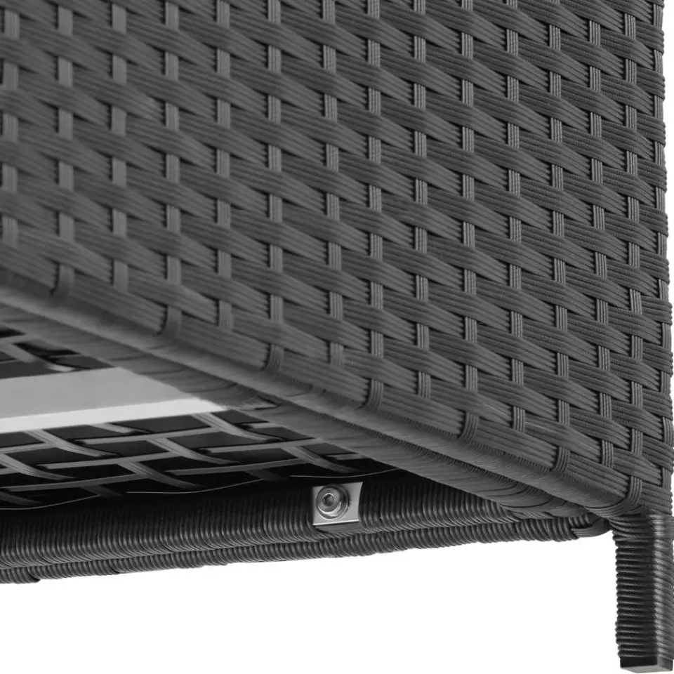 tectake Opbergbox Kuusamo met aluminium frame en wielen 297l, 117x54x64cm Sale