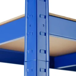 tectake Opslagrek 5 niveaus, Blauw Discount