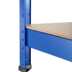 tectake Opslagrek 5 niveaus, Blauw Discount