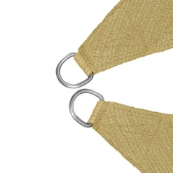 tectake Polyethyleen zonnezeil vierkant beige, Beige Sale