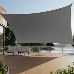 tectake Schaduwdoek Sunny, weerbestendig HDPE-materiaal met UV-bescherming Sale