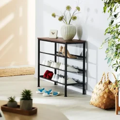 tectake Schoenenrek Wolverhampton 75,5x30,5x69,5cm Best