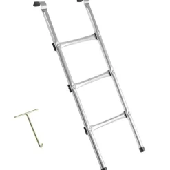 tectake Trampoline Garfunky met veiligheidsnet, Zwart/blauw Hot