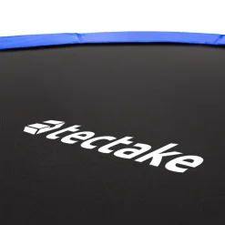 tectake Trampoline Jumpy met veiligheidsnet, Zwart/blauw Hot